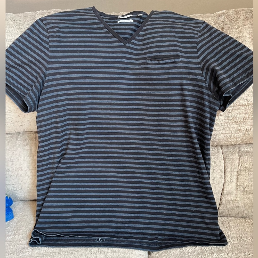Calvin Klein Liquid Touch Regular Fit Shirt, Black, Size XL